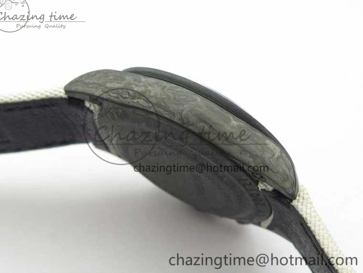 MiroTime 0215 WrinkleFree Daytona DIW Carbon Noob 1:1 Best Edition White Black Dial on Nylon Strap SA 2614